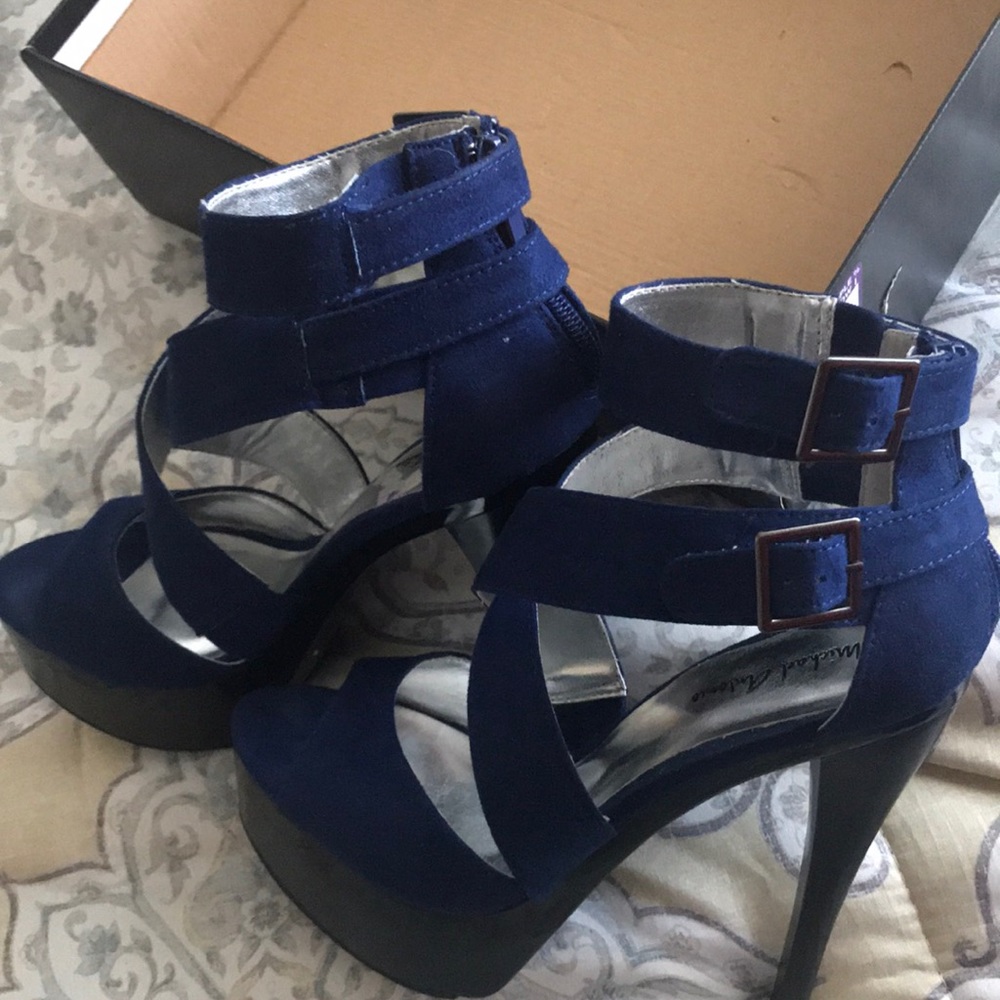 Powerful Blue Heels